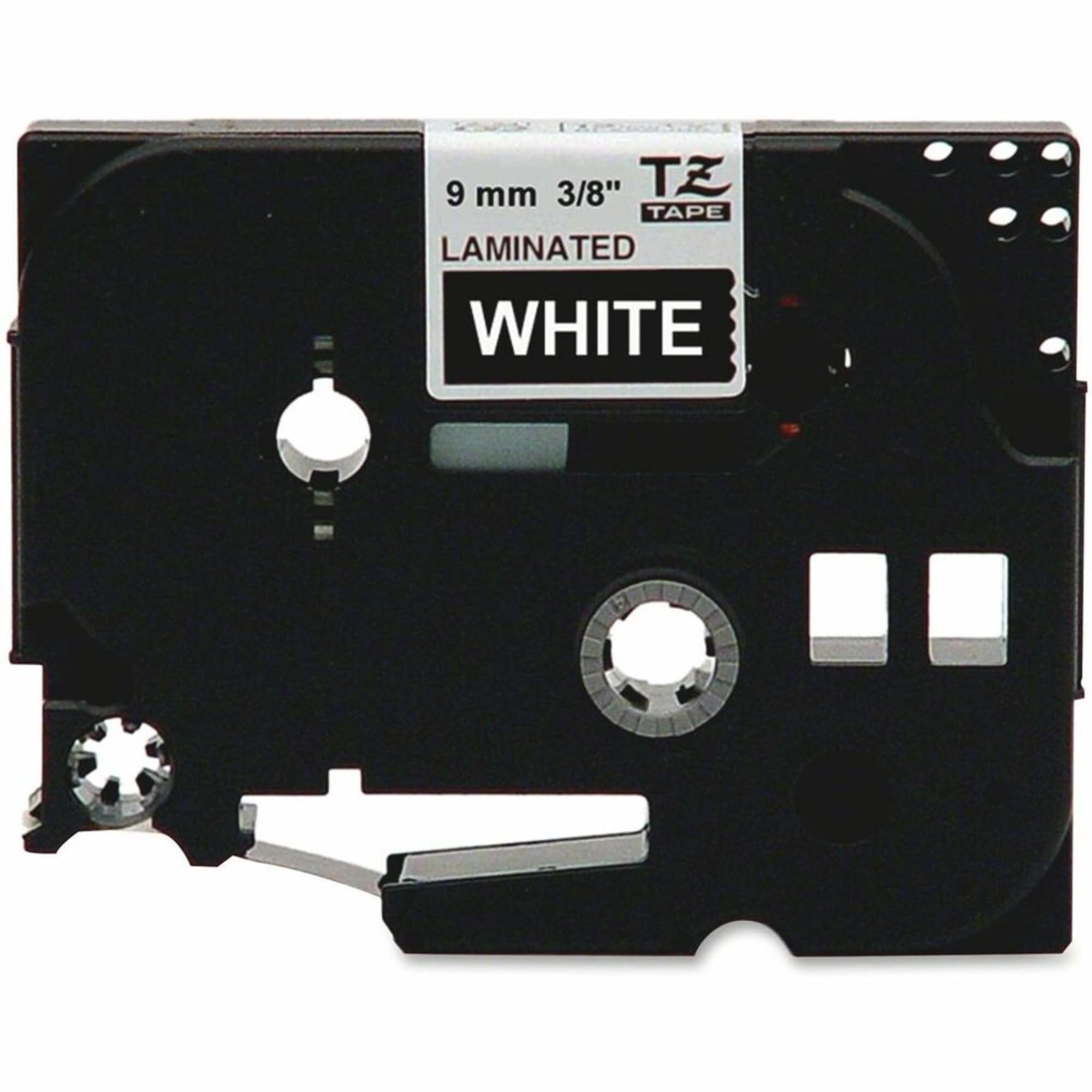 Brother Genuine P-Touch TZE-325, 3/8" (0.35") Wide Standard Laminated Tape, White Print on Black Tape, Laminated for Indoor or Outdoor Use, Water-Resistant, 0.35" x 26.2', Single-Pack, TZE325 - Image 8