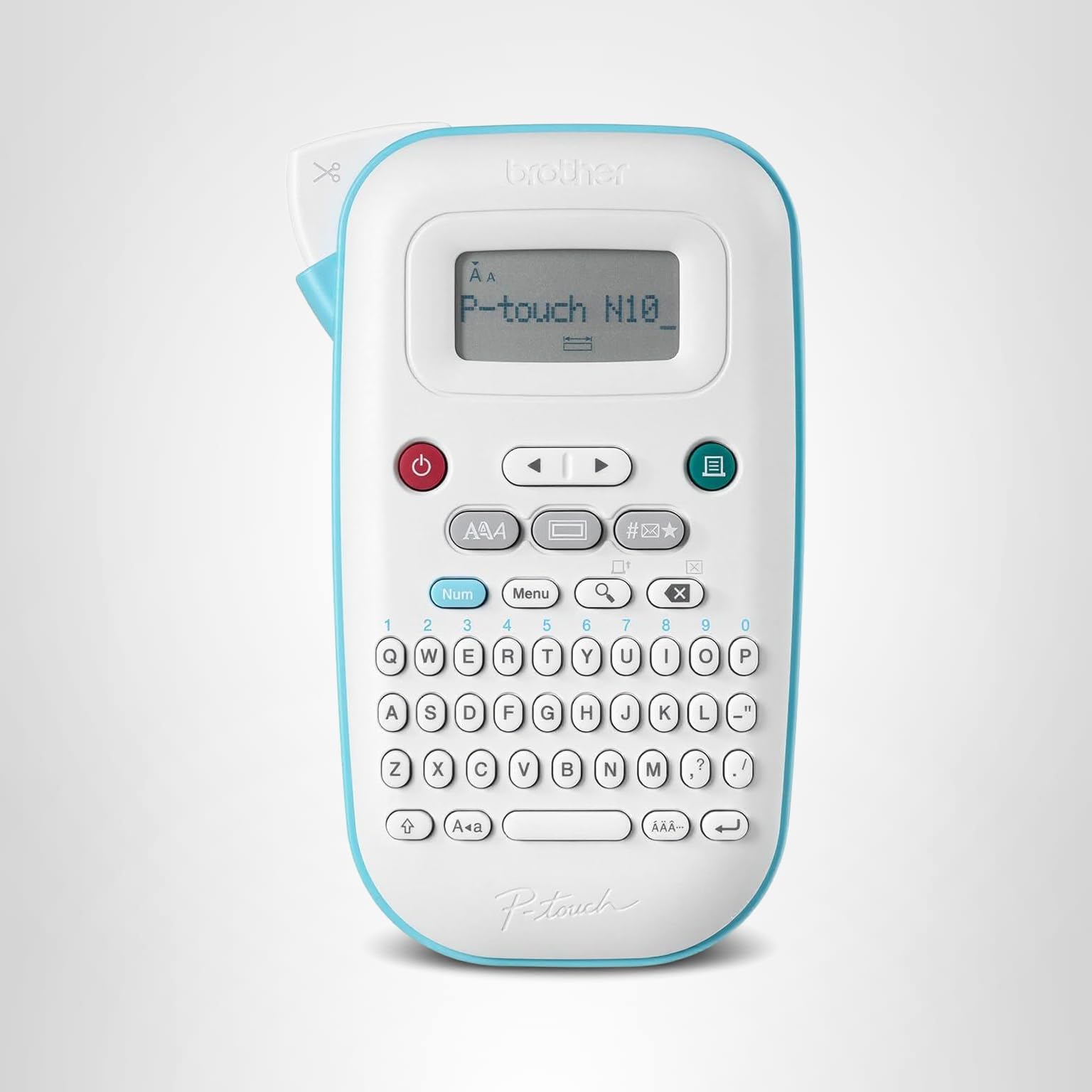 Brother P-Touch PT-N10 Personal Handheld Label Maker, Portable and Prints, P-Touch Btag ~½” (12mm) Wide Color Personalized Label Tapes, - Image 9